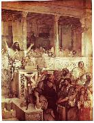 Maurycy Gottlieb, Christ Preaching at Capernaum